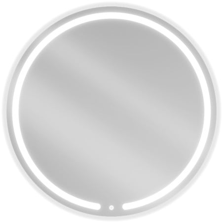 Mexen Rose lustro łazienkowe podświetlane, okrągłe 90 cm, LED 6000K, antypara - 9810-090-090-611-00