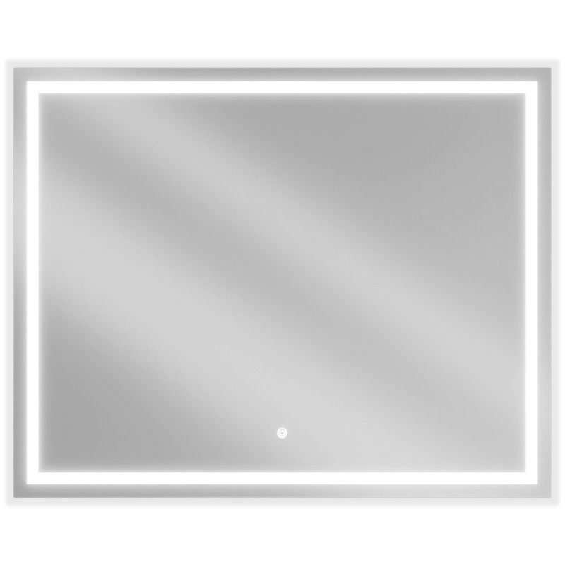 Mexen Miko lustro łazienkowe podświetlane 100 x 80 cm, LED 6000K, antypara - 9819-100-080-611-00