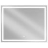 Mexen Miko lustro łazienkowe podświetlane 100 x 80 cm, LED 6000K, antypara - 9819-100-080-611-00