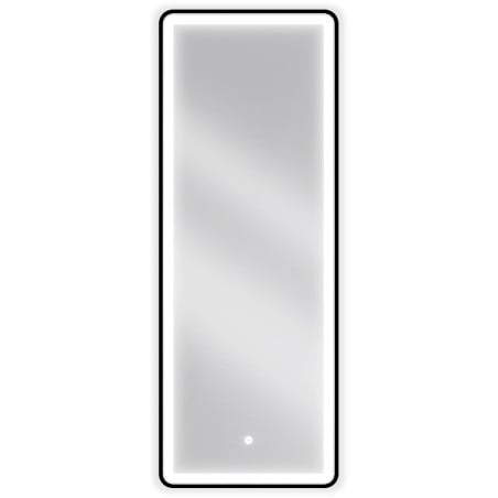 Mexen Coro lustro łazienkowe podświetlane 45 x 120 cm, LED 6000K, antypara, rama czarna - 9817-045-120-611-70