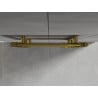 Mexen Hades grzejnik łazienkowy 1200 x 500 mm, 450 W, złoty - W104-1200-500-00-50