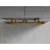 Mexen Hades grzejnik łazienkowy 1200 x 500 mm, 450 W, złoty - W104-1200-500-00-50