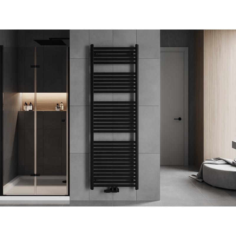 Mexen Hades grzejnik łazienkowy 1800 x 600 mm, 1000 W, czarny - W104-1800-600-00-70