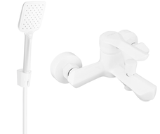 Mexen Sabre R62 bateria wannowa z zestawem prysznicowym, biała - 7213R62-20