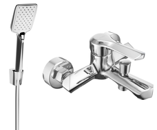 Mexen Sabre R62 bateria wannowa z zestawem prysznicowym, chrom - 7213R62-00