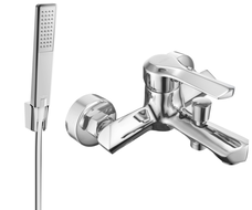 Mexen Sabre R72 bateria wannowa z zestawem prysznicowym, chrom - 7213R72-00