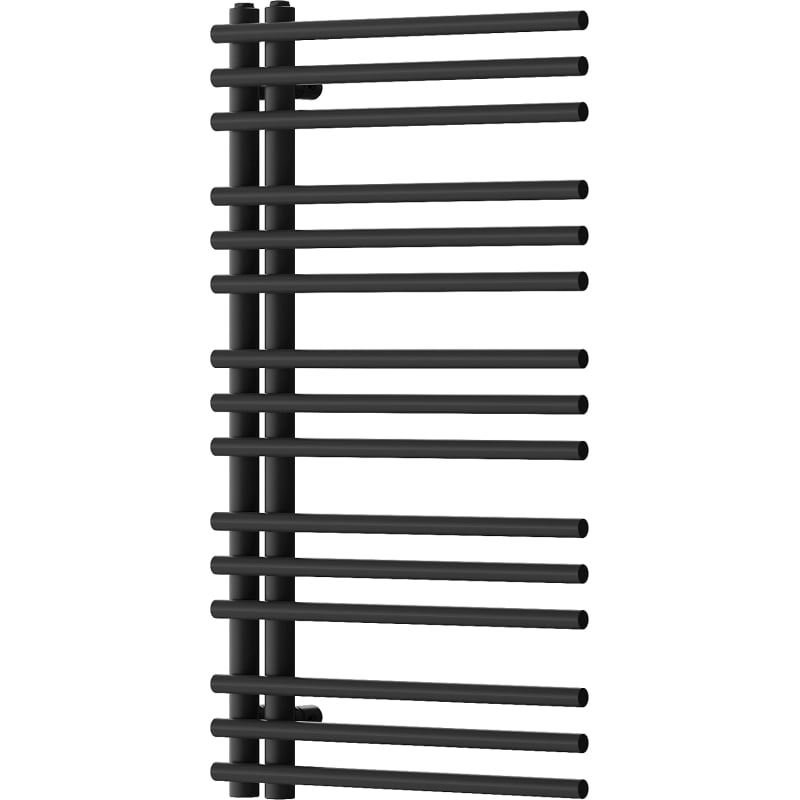 Mexen Neptun grzejnik łazienkowy dekoracyjny  900 x 500 mm, 369 W, czarny - W101-0900-500-00-70