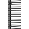 Mexen Neptun grzejnik łazienkowy dekoracyjny  900 x 500 mm, 369 W, czarny - W101-0900-500-00-70