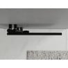 Mexen Neptun grzejnik łazienkowy dekoracyjny  900 x 500 mm, 369 W, czarny - W101-0900-500-00-70