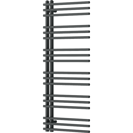 Mexen Neptun grzejnik łazienkowy dekoracyjny 1200 x 500 mm, 456 W, antracyt - W101-1200-500-00-66