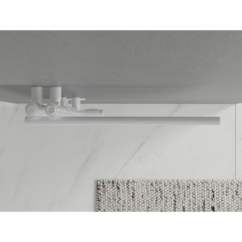 Mexen Neptun grzejnik łazienkowy dekoracyjny 1200 x 500 mm, 456 W, biały - W101-1200-500-00-20
