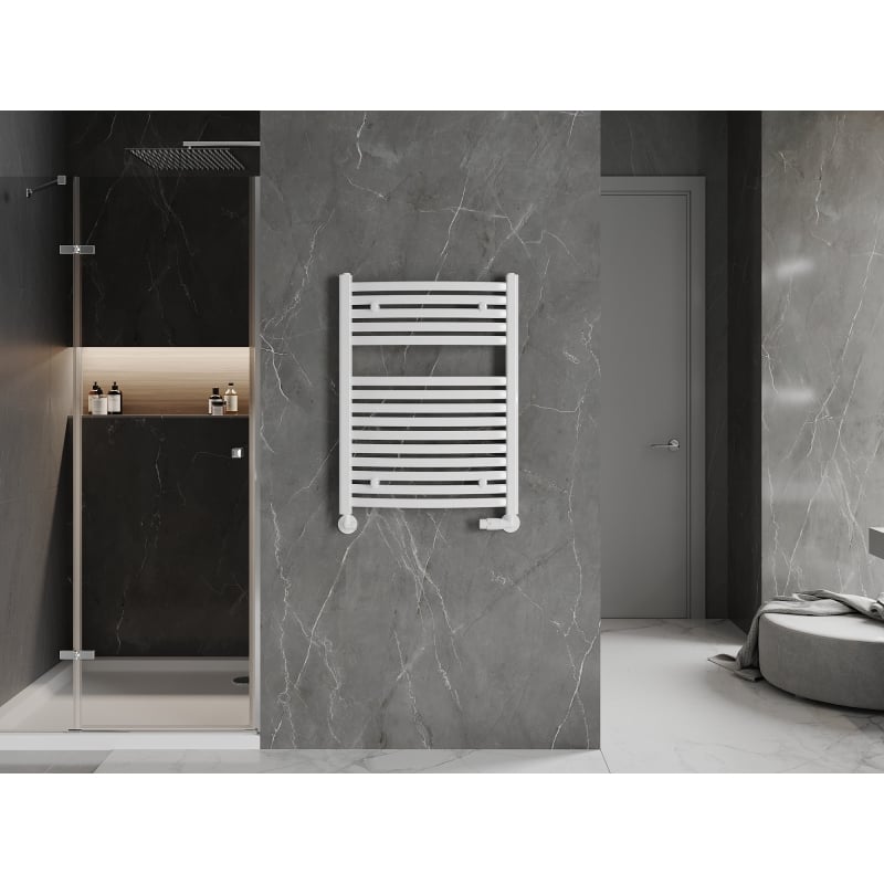 Mexen Helios grzejnik łazienkowy 800 x 600 mm, 448 W, biały - W103-0800-600-00-20