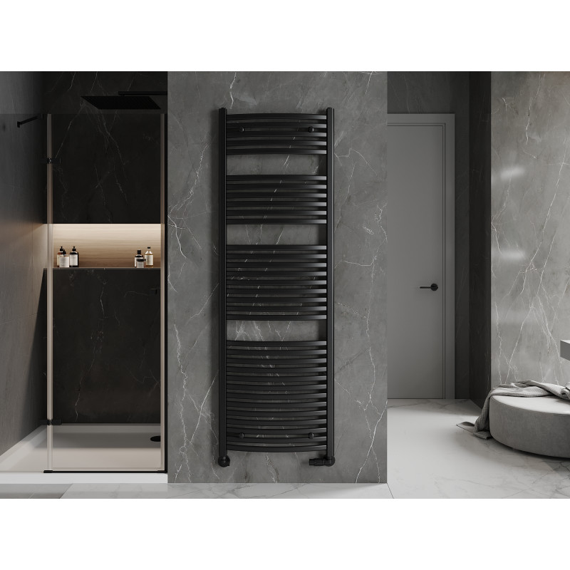 Mexen Helios grzejnik łazienkowy 1800 x 600 mm, 990 W, czarny - W103-1800-600-00-70