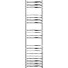 Mexen Eros grzejnik łazienkowy 1200 x 318 mm, 332 W, chrom - W112-1200-318-00-01