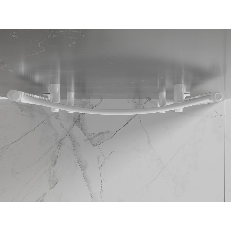 Mexen Helios grzejnik łazienkowy 800 x 600 mm, 448 W, biały - W103-0800-600-00-20