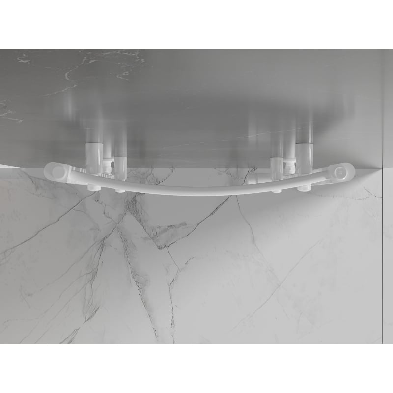 Mexen Helios grzejnik łazienkowy 800 x 500 mm, 381 W, biały - W103-0800-500-00-20