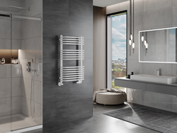 Mexen Apollo grzejnik łazienkowy 860 x 450 mm, 424 W, biały - W117-0860-450-00-20