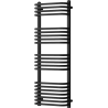 Mexen Apollo grzejnik łazienkowy 1210 x 450 mm, 566 W, czarny - W117-1210-450-00-70