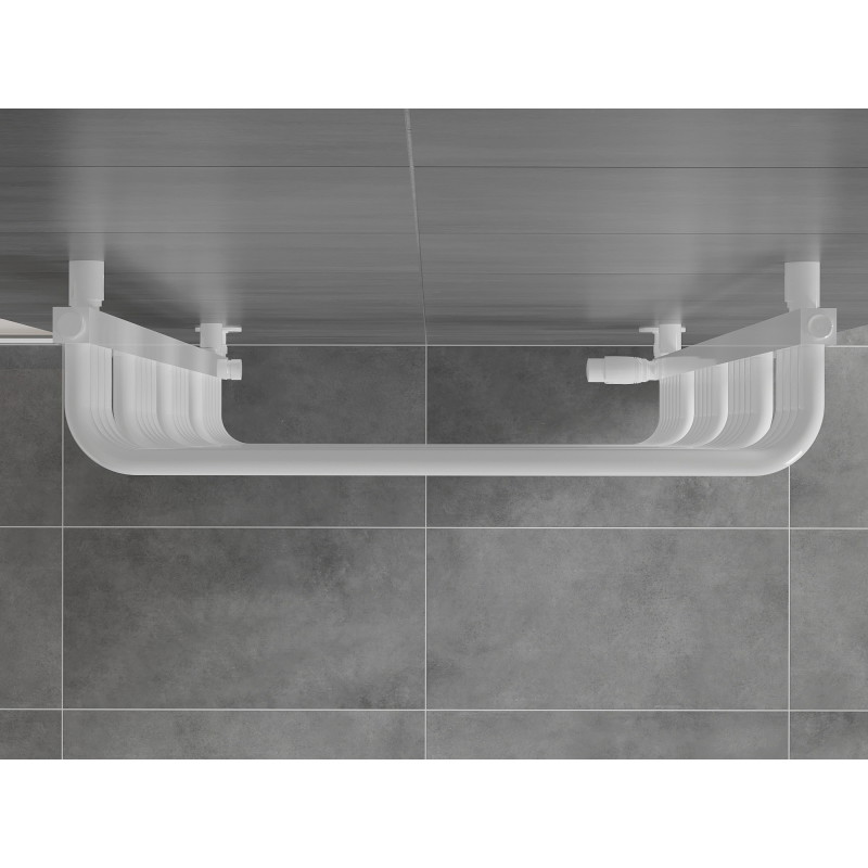 Mexen Apollo grzejnik łazienkowy 1210 x 650 mm, 716 W, biały - W117-1210-650-00-20