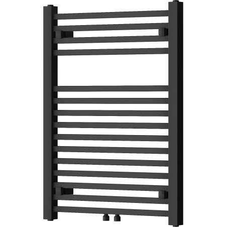 Mexen Pluton grzejnik łazienkowy 800 x 600 mm, 476 W, czarny - W106-0800-600-00-70