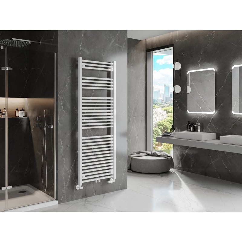 Mexen Pluton grzejnik łazienkowy 1700 x 600 mm, 991 W, biały - W106-1700-600-00-20