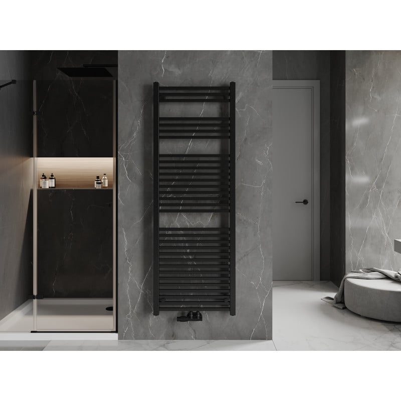 Mexen Pluton grzejnik łazienkowy 1700 x 600 mm, 991 W, czarny - W106-1700-600-00-70