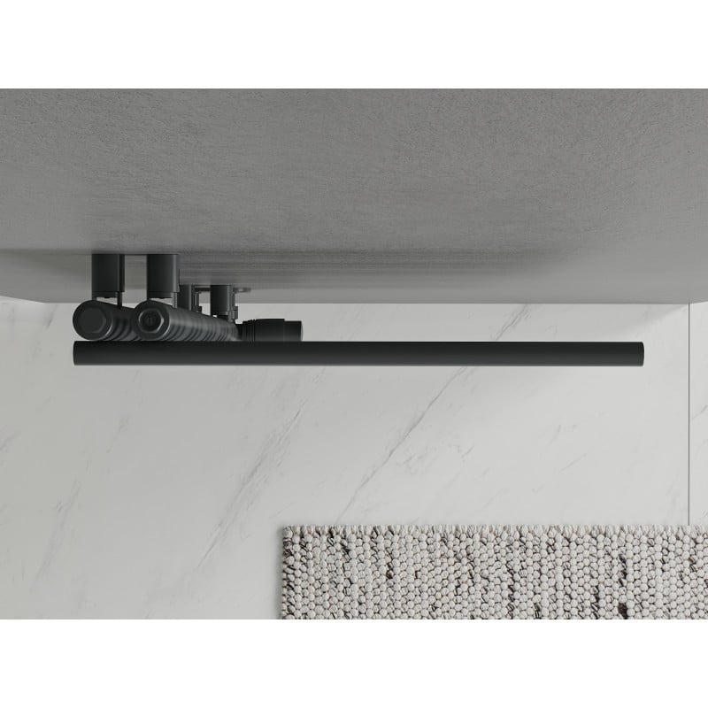 Mexen Neptun grzejnik łazienkowy dekoracyjny 1200 x 500 mm, 456 W, antracyt - W101-1200-500-00-66