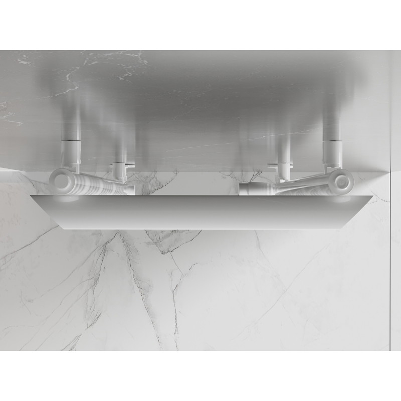 Mexen Akan grzejnik łazienkowy 1080 x 500 mm, 784 W, biały - W121-1080-500-00-20