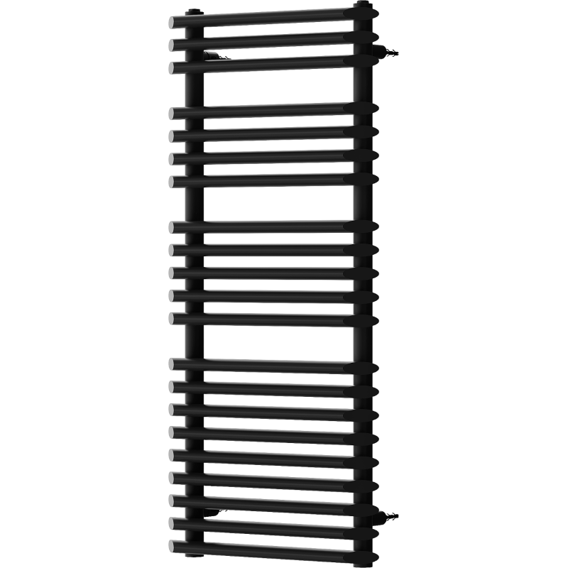 Mexen Akan grzejnik łazienkowy 1080 x 500 mm, 784 W, czarny - W121-1080-500-00-70