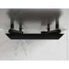 Mexen Akan grzejnik łazienkowy 1080 x 500 mm, 784 W, czarny - W121-1080-500-00-70