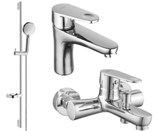 Mexen Kama DS75 zestaw wannowy, chrom - 72503DS75-00