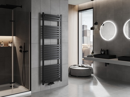 Mexen Uran grzejnik łazienkowy 1800 x 600 mm, 934 W, czarny - W105-1800-600-00-70