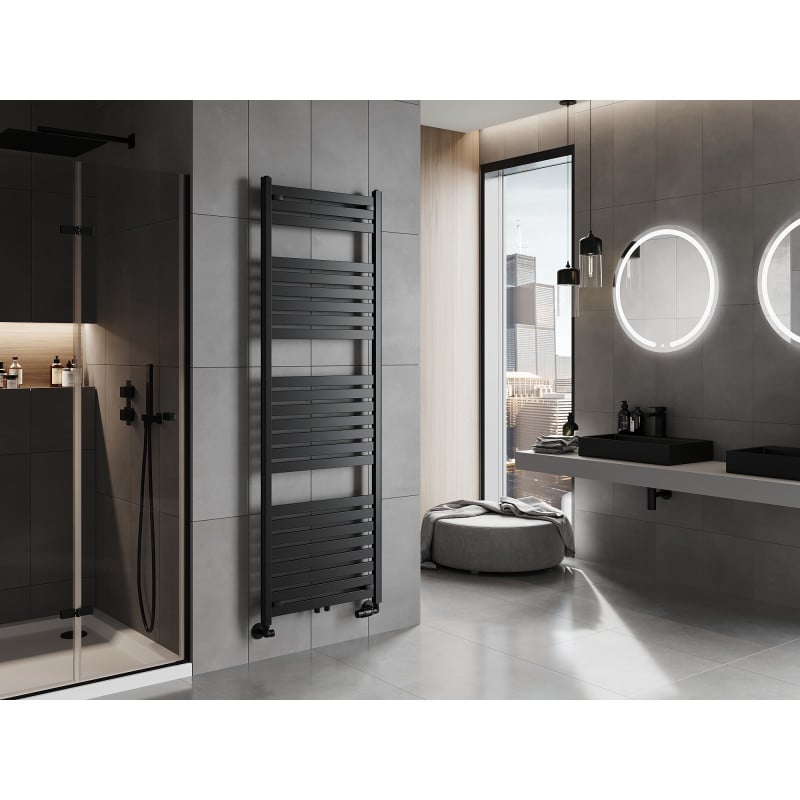 Mexen Uran grzejnik łazienkowy 1800 x 600 mm, 934 W, czarny - W105-1800-600-00-70