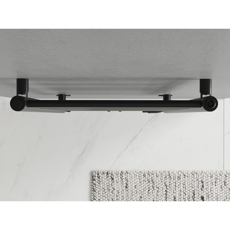 Mexen Yodo grzejnik łazienkowy 1200 x 500 mm, 382 W, czarny - W113-1200-500-00-70