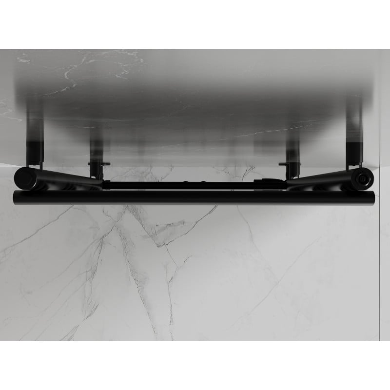 Mexen Jowisz grzejnik łazienkowy 1200 x 600 mm, 594 W, czarny - W107-1200-600-00-70