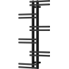 Mexen Jari grzejnik łazienkowy dekoracyjny 1005 x 550 mm, 339 W, czarny - W115-1005-550-00-70