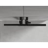 Mexen Jari grzejnik łazienkowy dekoracyjny 1005 x 550 mm, 339 W, czarny - W115-1005-550-00-70