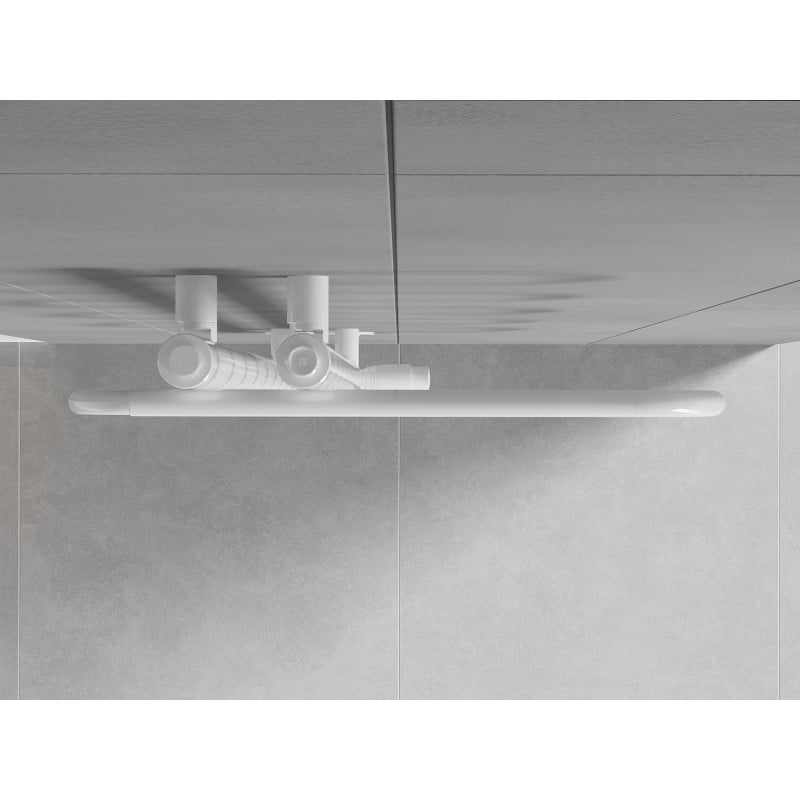 Mexen Kiso grzejnik łazienkowy dekoracyjny 1250 x 500 mm, 256 W, biały - W114-1250-500-00-20