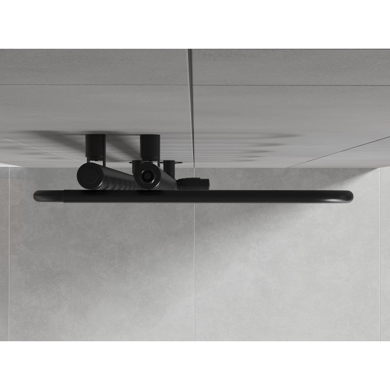 Mexen Kiso grzejnik łazienkowy dekoracyjny 1250 x 500 mm, 256 W, czarny - W114-1250-500-00-70