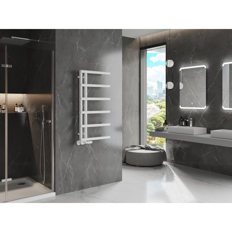 Mexen Jukon grzejnik łazienkowy dekoracyjny 988 x 500 mm, 461 W, biały - W116-0988-500-00-20