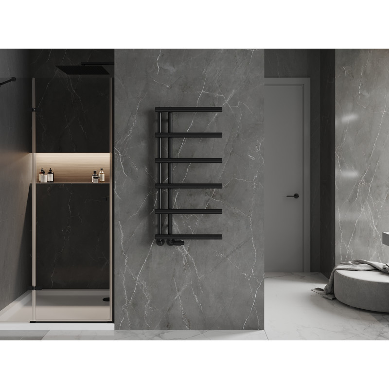 Mexen Jukon grzejnik łazienkowy dekoracyjny 988 x 500 mm, 461 W, czarny - W116-0988-500-00-70