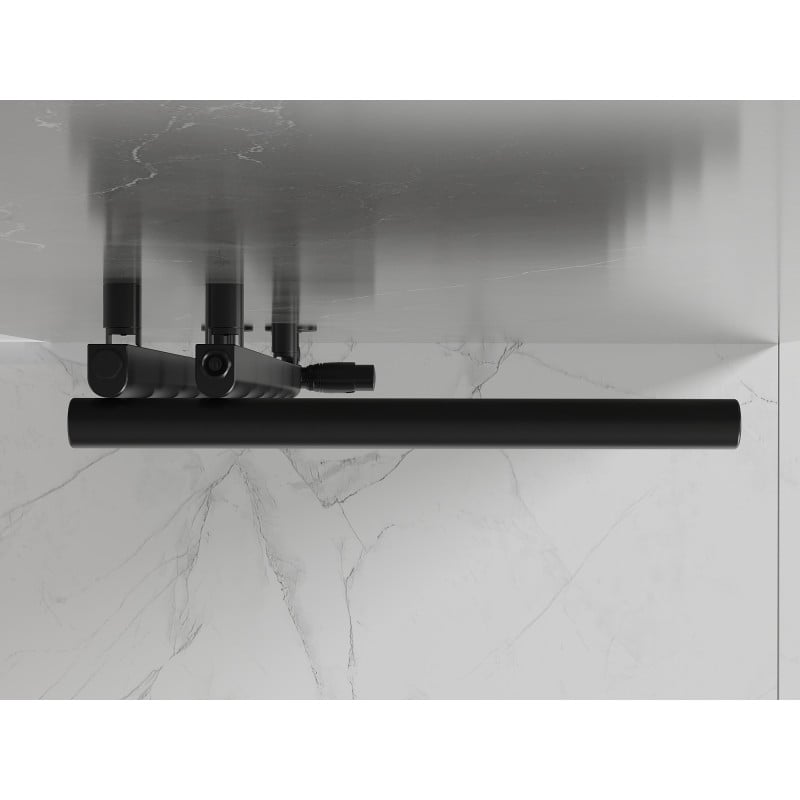 Mexen Jukon grzejnik łazienkowy dekoracyjny 988 x 500 mm, 461 W, czarny - W116-0988-500-00-70
