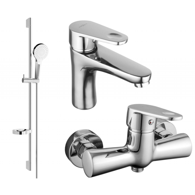 Mexen Kama DS05 zestaw prysznicowy, chrom - 72504DS05-00