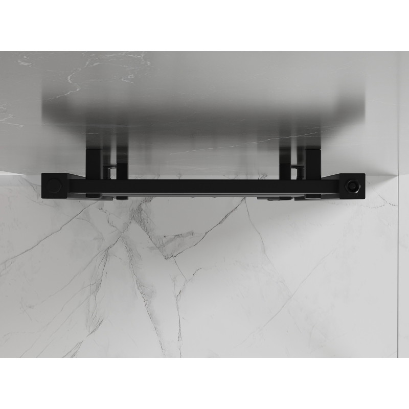 Mexen Pluton grzejnik łazienkowy 800 x 500 mm, 410 W, czarny  - W106-0800-500-00-70