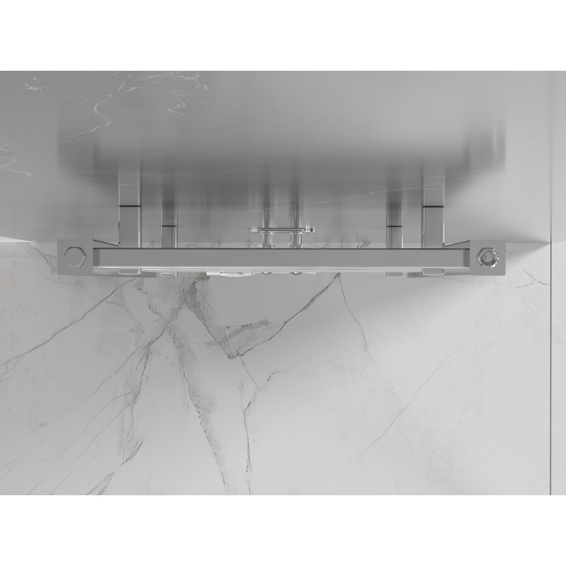 Mexen Pluton grzejnik łazienkowy 1200 x 500 mm, 493 W, chrom - W106-1200-500-00-01