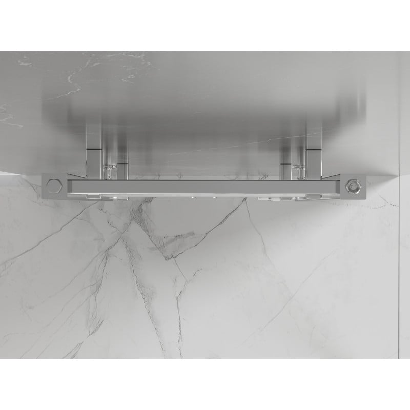 Mexen Pluton grzejnik łazienkowy 1200 x 500 mm, 493 W, chrom - W106-1200-500-00-01