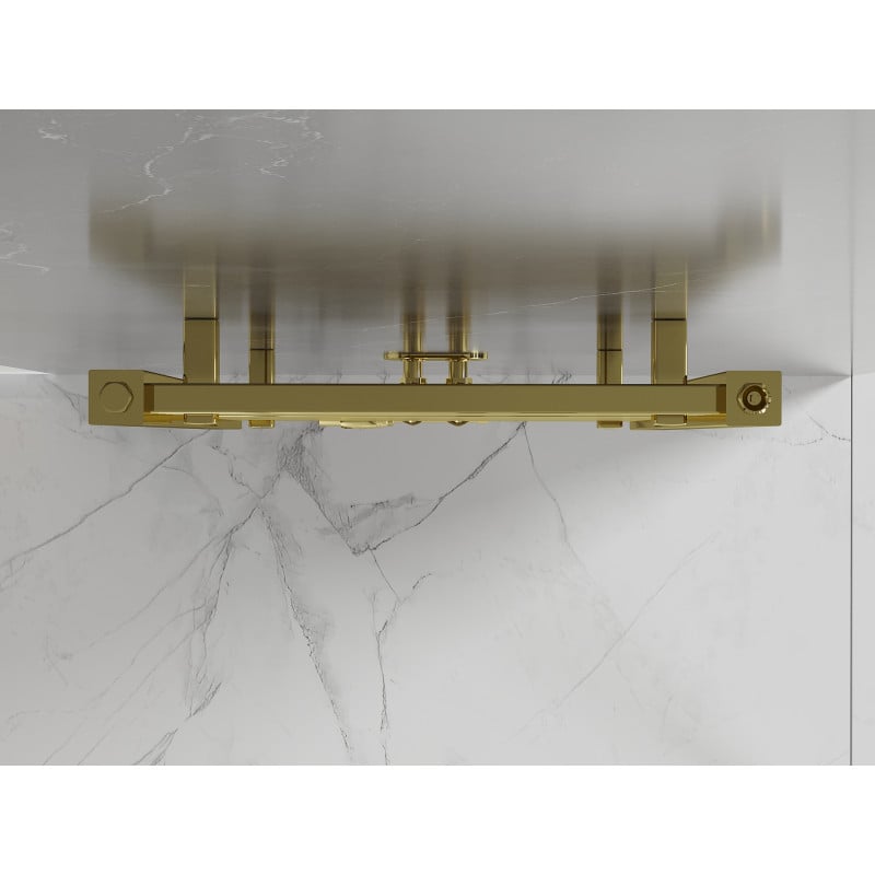 Mexen Pluton grzejnik łazienkowy 1200 x 500 mm, 493 W, złoty - W106-1200-500-00-50