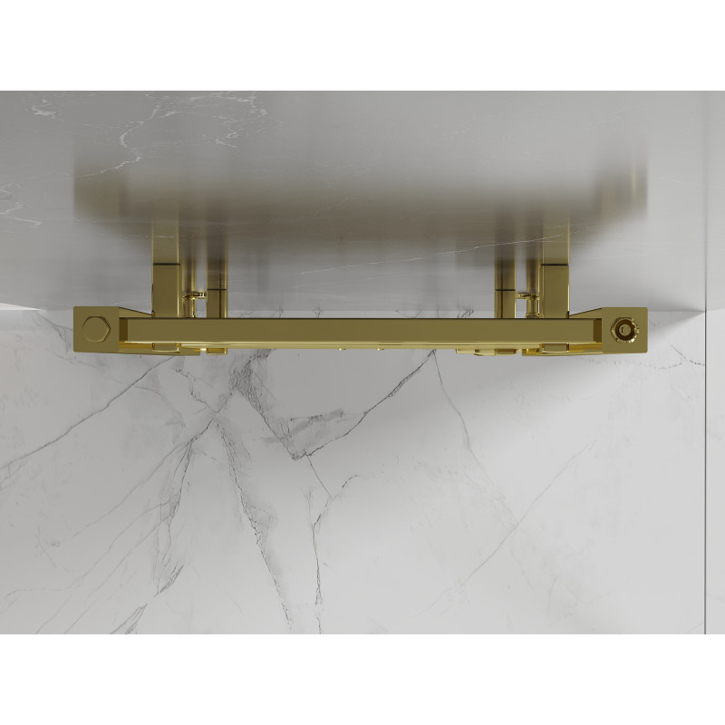 Mexen Pluton grzejnik łazienkowy 1200 x 500 mm, 493 W, złoty - W106-1200-500-00-50