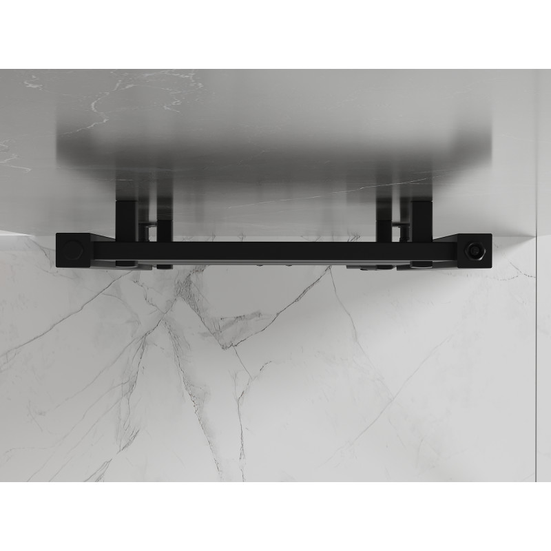 Mexen Pluton grzejnik łazienkowy 1450 x 500 mm, 721 W, czarny - W106-1450-500-00-70