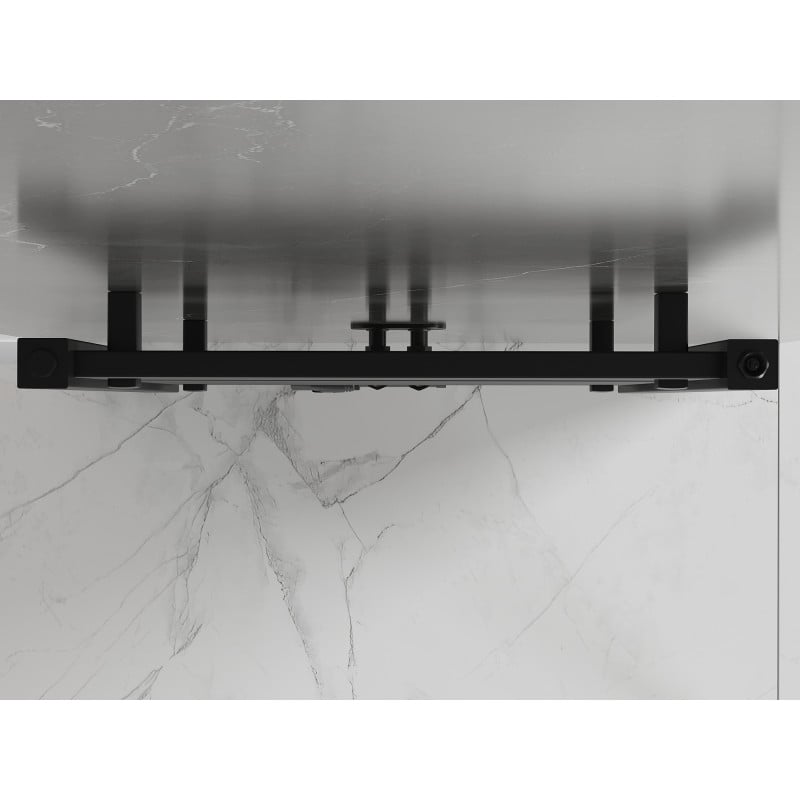 Mexen Pluton grzejnik łazienkowy 1450 x 600 mm, 835 W, czarny - W106-1450-600-00-70